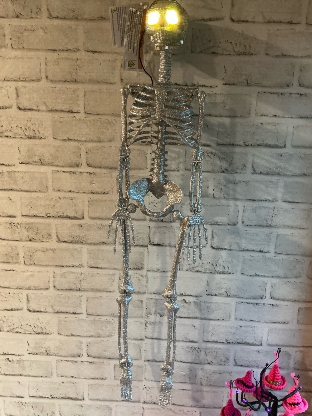 RACHEL ZOE 32in Led Disco Skeleton